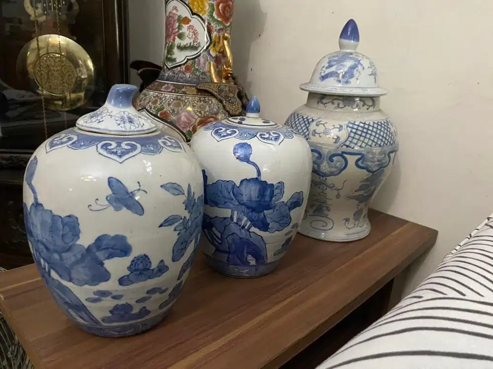 Gucci Guci Pajangan 3 set