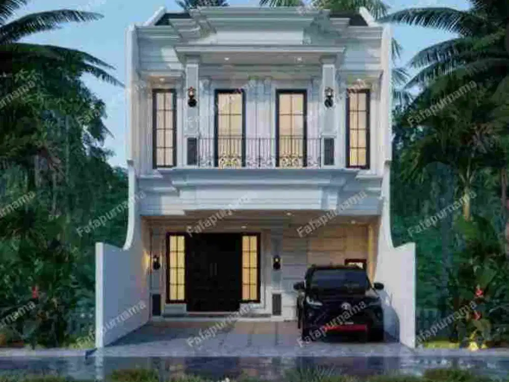 2 lantai mewah lokasi dalam cluster alamanda grand depok city