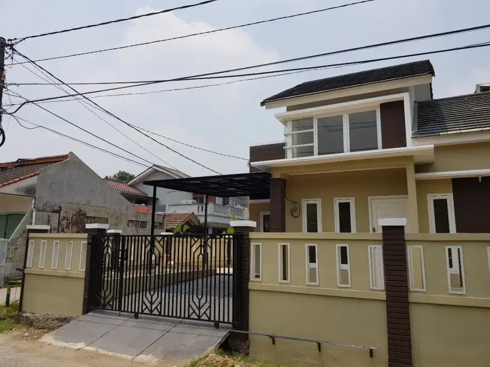 Disewakan Rumah Minimalis Luas Dekat Tol Jatiasih dan Kota Wisata