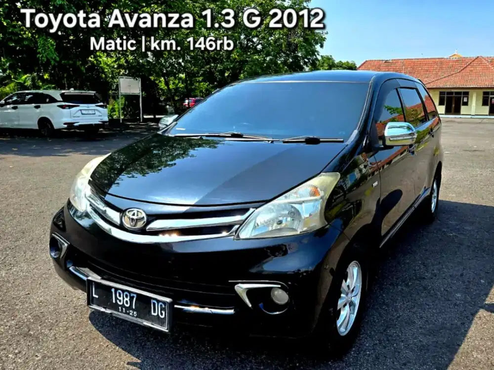 TOYOTA AVANZA 1.3 G 2012 MATIC