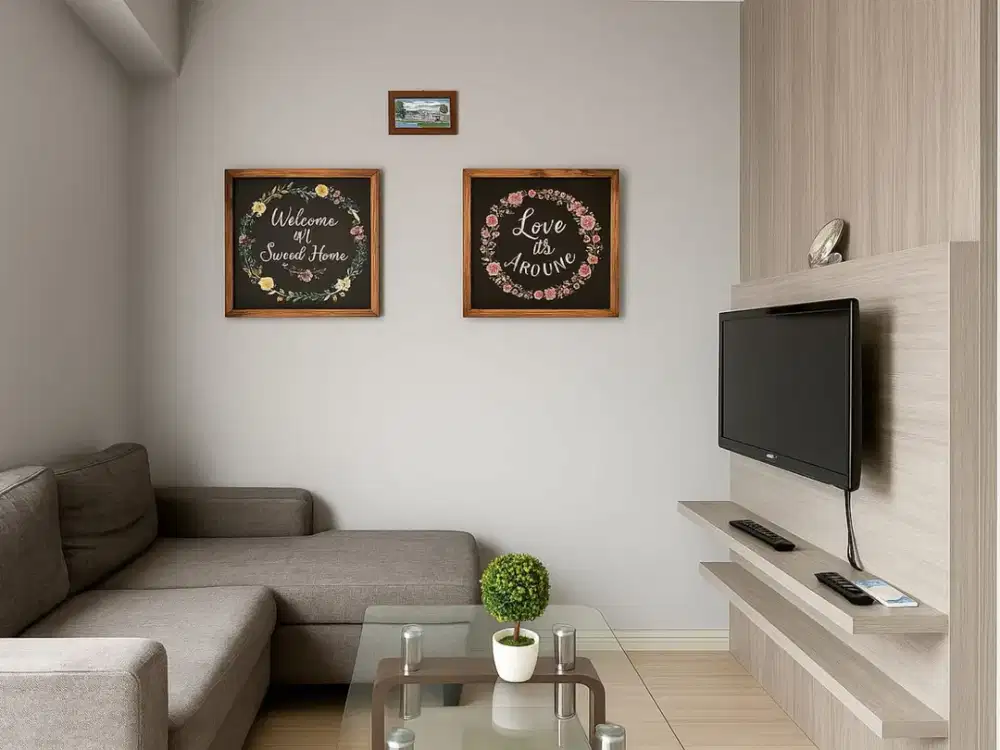 Harga Special Sewa Unit Mewah Ayodhya Residence Apartemen 1BR Furnish