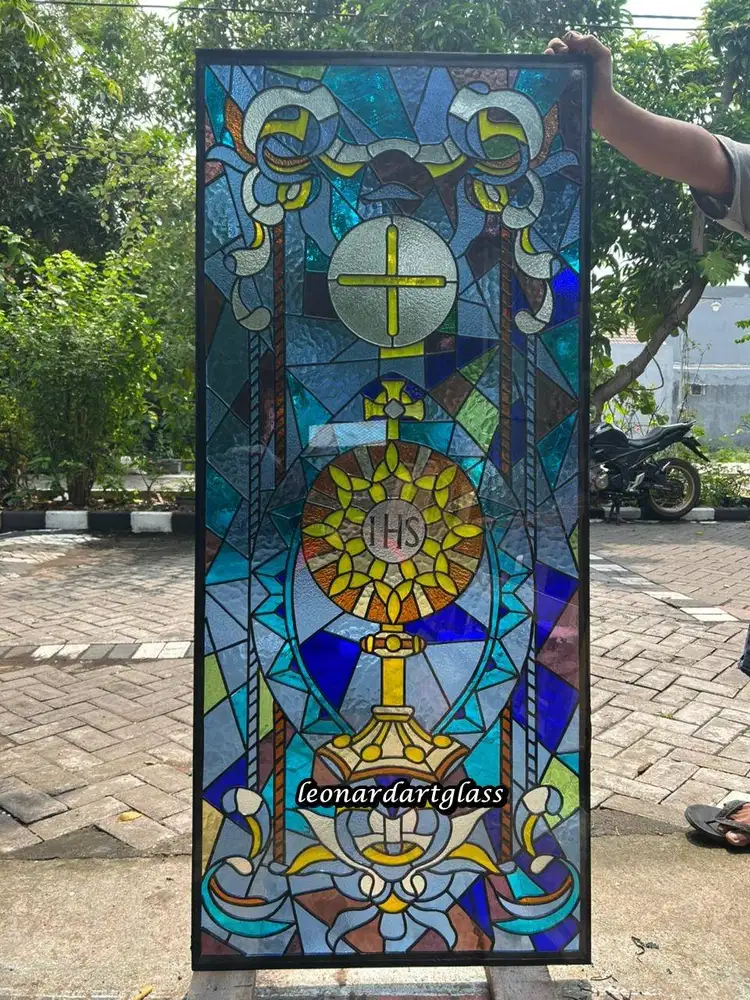 KACA PATRI/STAINED GLASS TRIPLE SIDOARJO SURABAYA