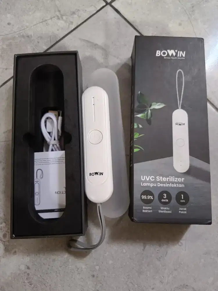 Bowin UVC Sterilizer Lampu Desinfektan kondisi baru