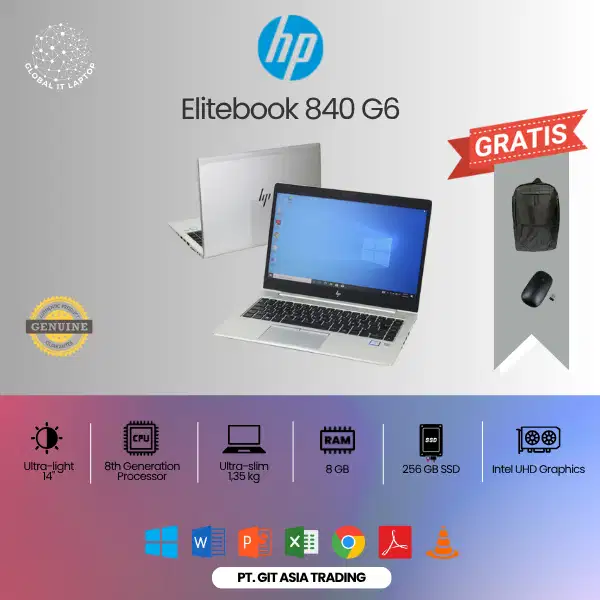 HP ELITEBOOK 840 G6 CORE i5 GEN 8