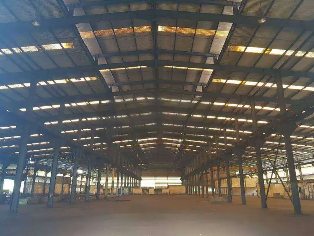 Dijual Gudang/Pabrik di Jl. Raya Serang, Balaraja, Tangerang, Banten.