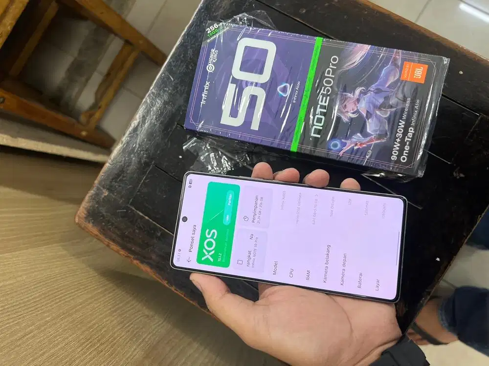 Infinix Note50pro Ram 8/256