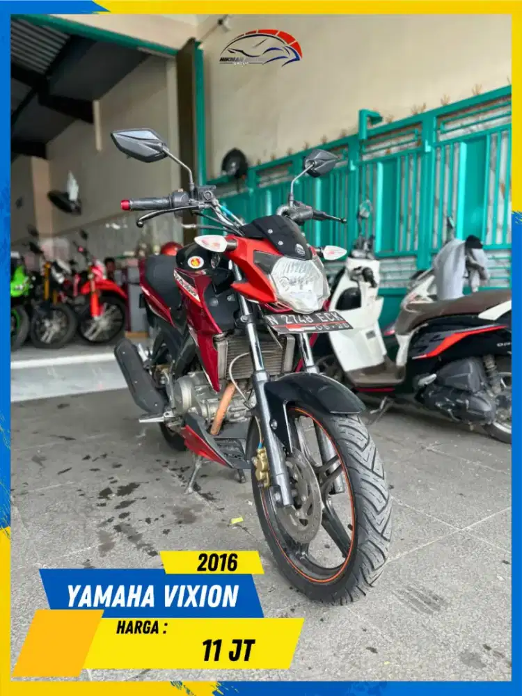 YAMAHA VIXION 2016 GASSKEUN BOSSKU HIKMAH MOTOR KEPUH MALANG