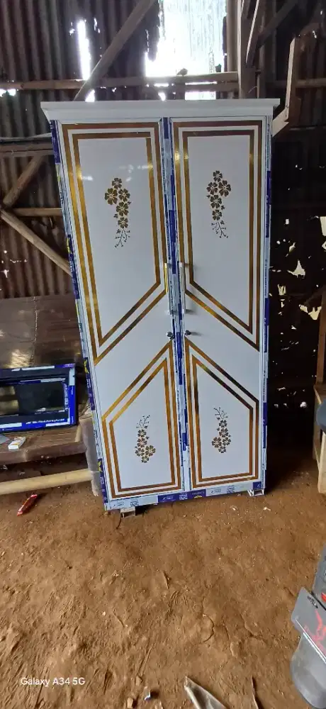 Jual kusen pintu satu dan pintu dua dari bahan aluminium dan kayu