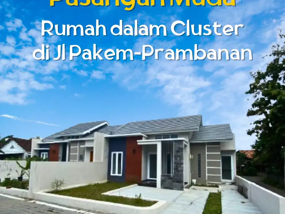 Hunian Cluster One Gate Harga Terjangkau di Kawasan Barat Candi Prambanan