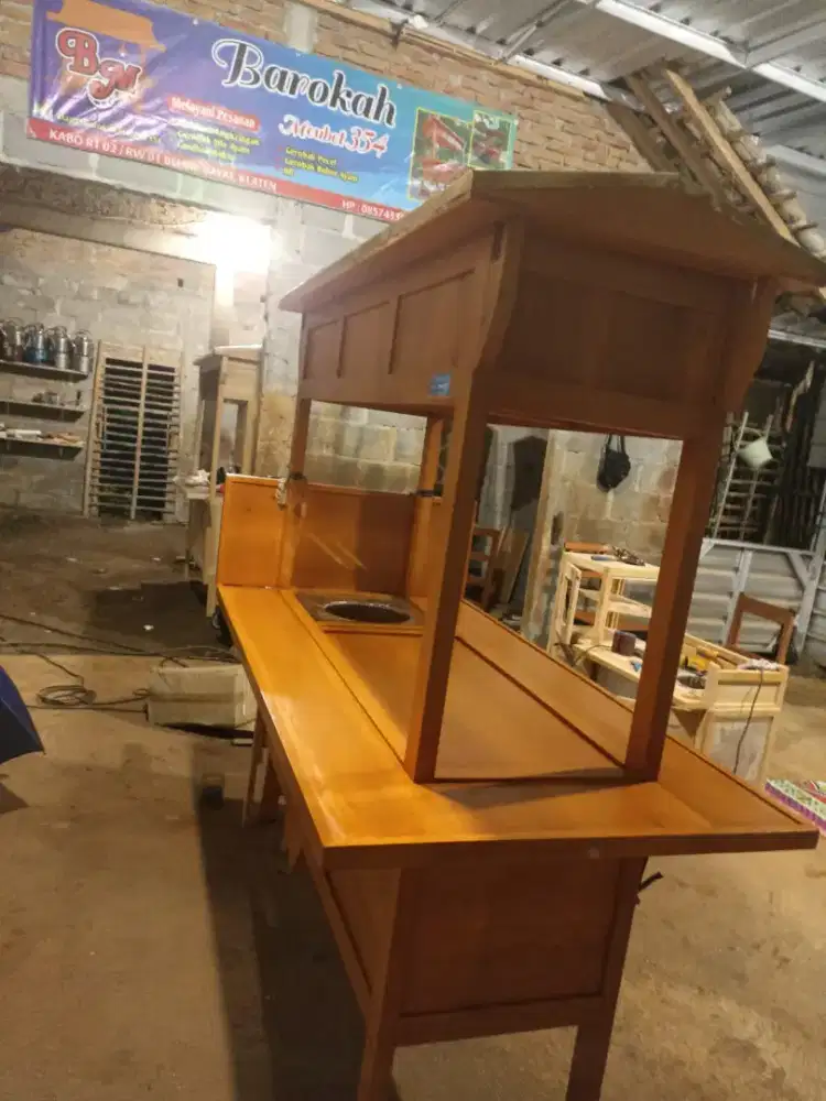 Gerobak Angkringan jg Melayani Pesanan Grobak Bakso Mie Bubur Sate dlL