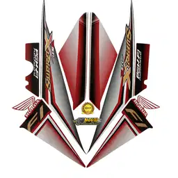STRIPING LIST HONDA SUPRA X 125 R INJEKSI TAHUN-2009