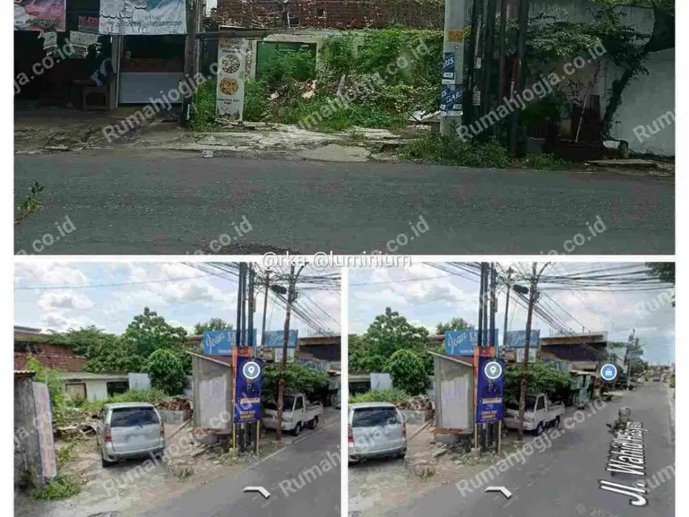 tanah pinggir jalan Wahid Hasim seturan ngantong cocok usaha