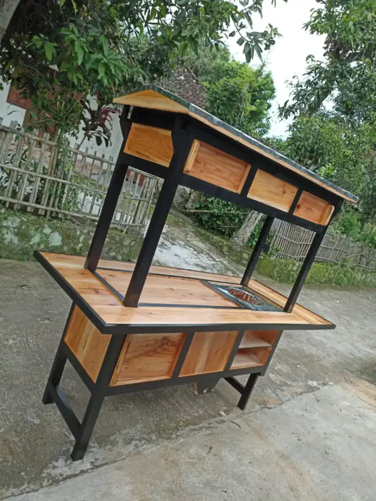 Sedia Gerobak Angkringan, Bakso Mie Ayam, Bubur, Sate, Soto, Pecel dll