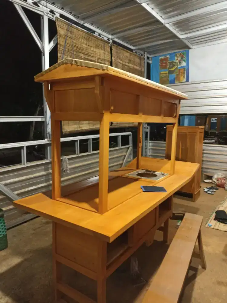 Sedia Gerobak Angkringan, Bakso Mie Ayam, Bubur, Sate, Soto, Pecel dll