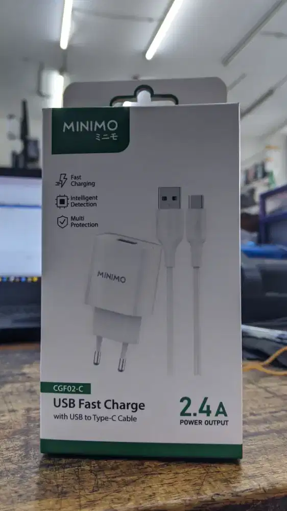 TRAVEL CHARGER TYPE-C MINIMO CGF02-C