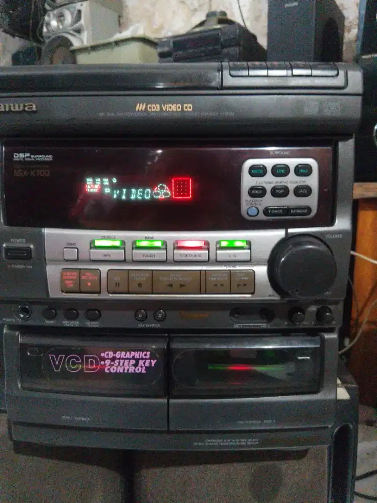 Aiwa Amplifier NSX-K700, full ori, AUX ok, big power, build up Japan