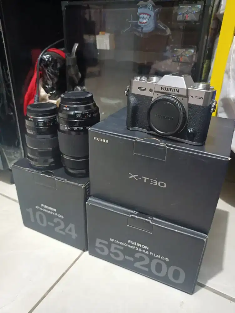 FujiFilm X-T30 Wide Lens 10-24mm dan Tele 55-200mm