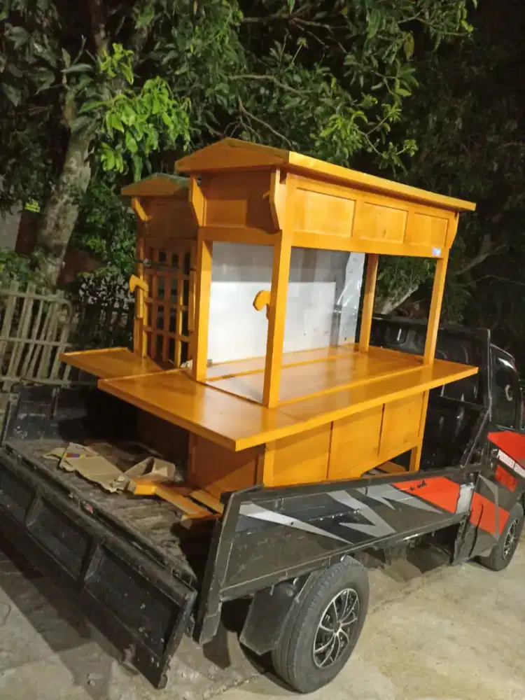 Sedia Gerobak Angkringan, Bakso Mie Ayam, Bubur, Sate, Soto, Pecel dll