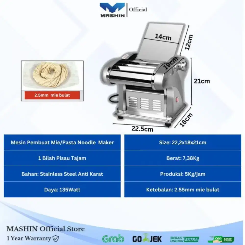 Mesin pembuat mie