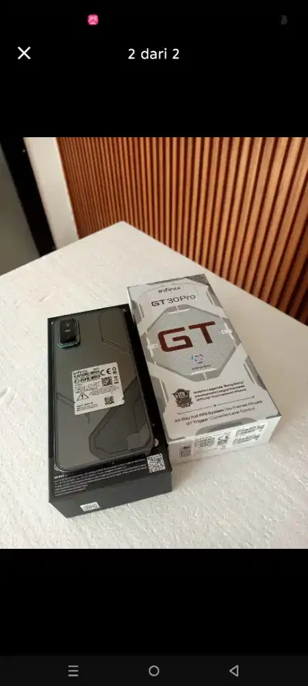 Infinix gt 30 pro 8/256 siap pakai