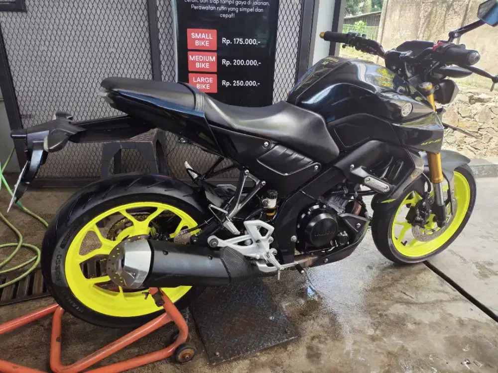 Jual motor bekas yamaha MT 15 tahun 2020