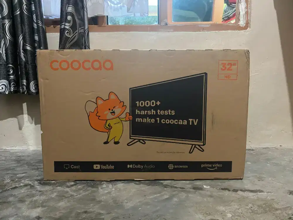 COOCAA 32 Inch Smart TV - Digital TV (Model: 32S3U) Baru Garansi Resmi