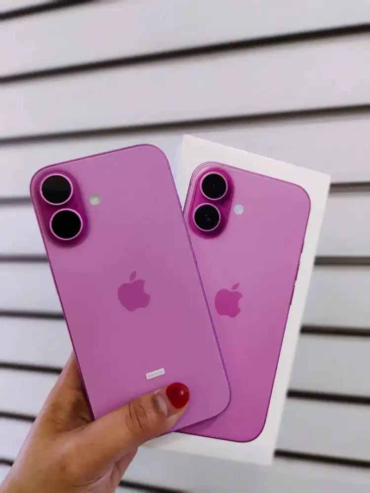 IPHONE 16 128 PINK SECOND IBOX BH 100% GARANSI ON NOVEMBER 2026