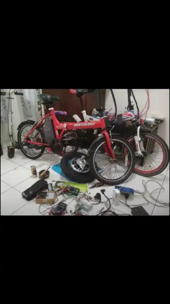 Service sepeda listrik