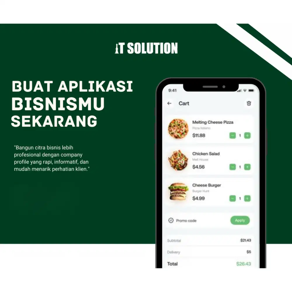 Pembuatan Aplikasi Inovatif Untuk Mendukung Pertumbuhan Usaha
