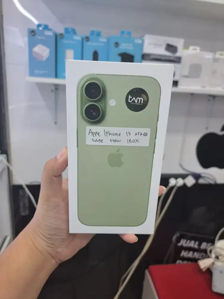 Apple IPhone 17 256GB Sage New Segel Box Garansi IBOX