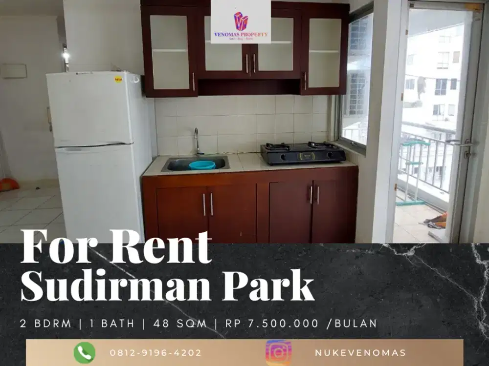 Disewakan Apartemen Sudirman Park 2 Bedroom Full Furnished