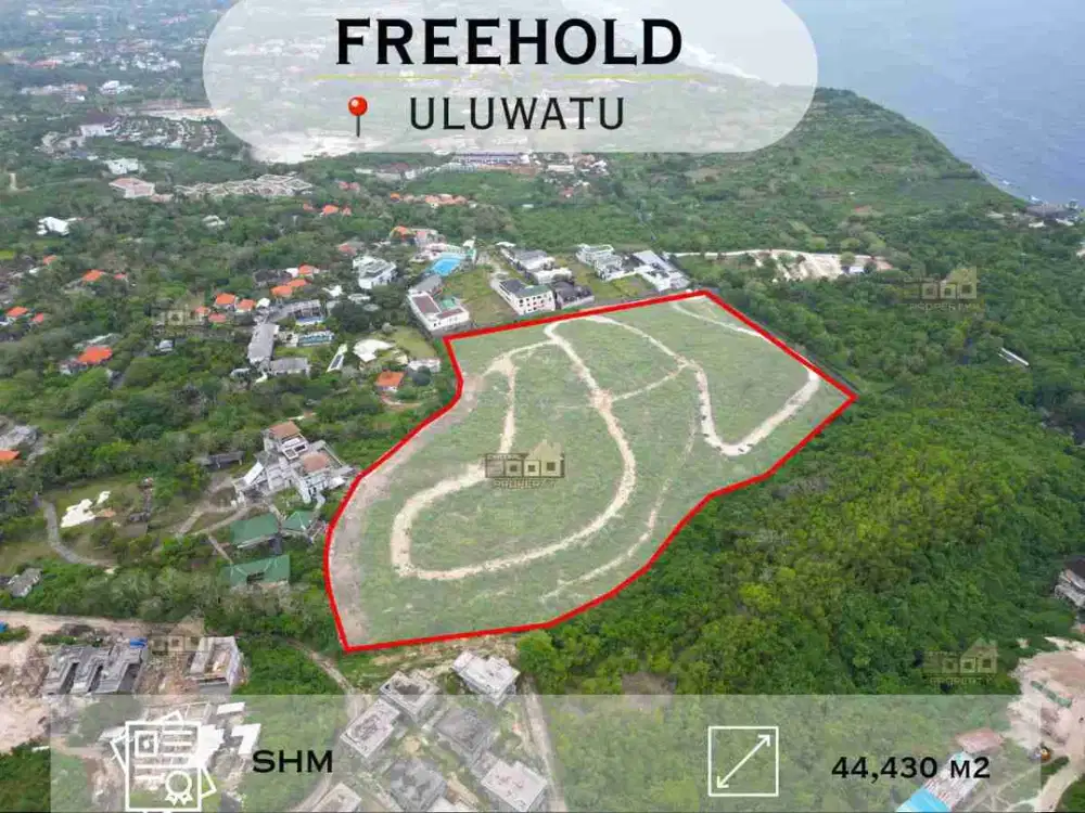 Exclusive 4.4 Ha Land for Luxury Resort & Villa Estate – Cliff View Uluwatu