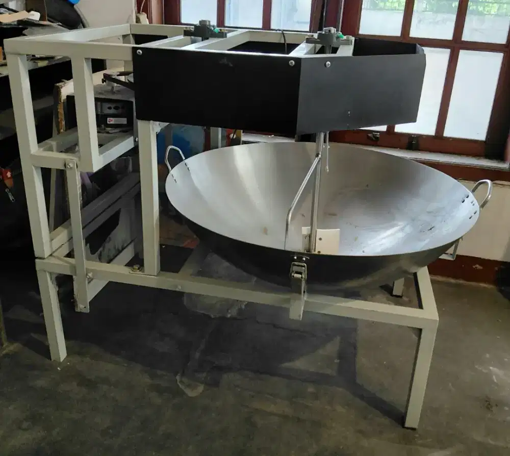 Mesin pengaduk dodol, sambal, selai dll