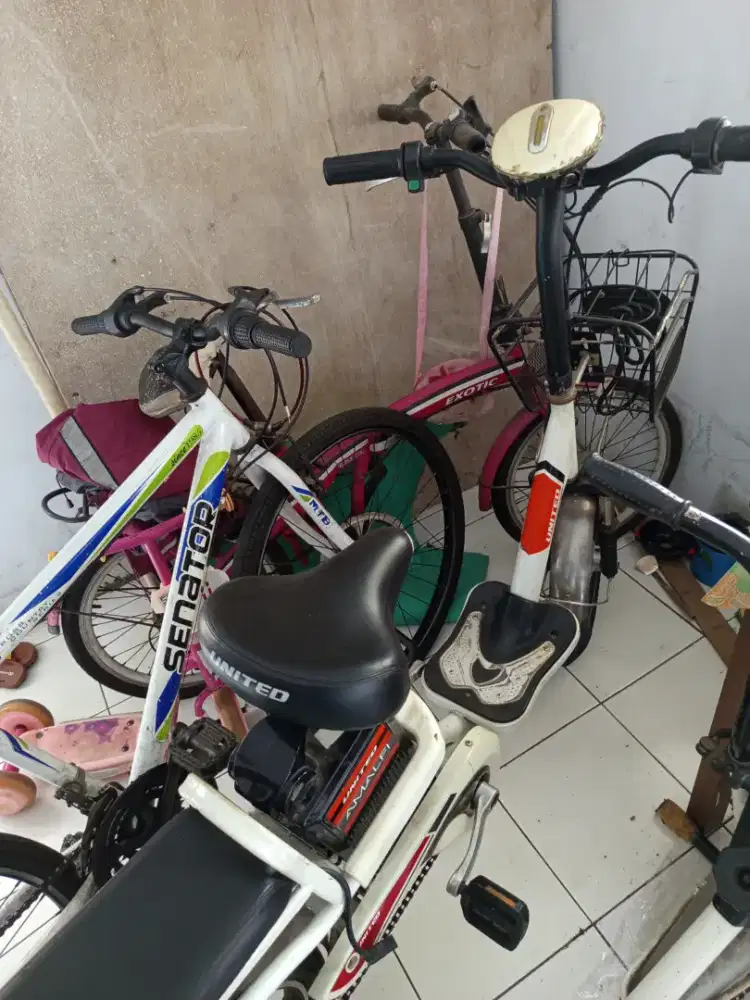 Sepeda listrik siap pakai