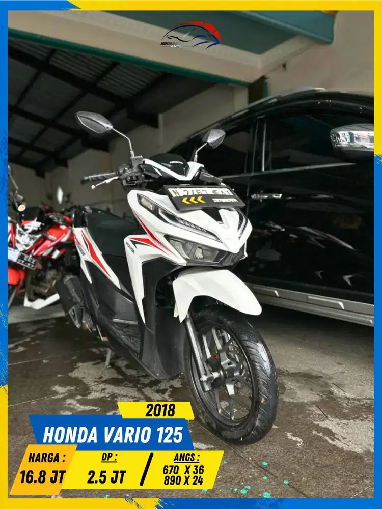 HONDA VARIO 125 2018 MURAH MERIAH MASZEHH HIKMAH MOTOR KEPUH