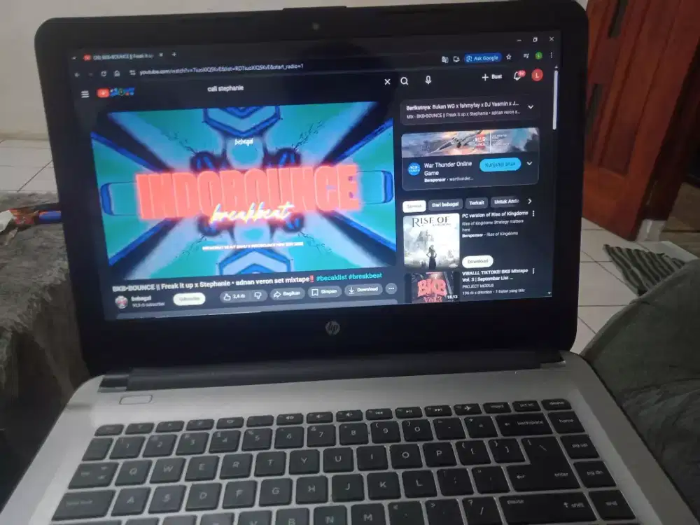 Jual laptop HP  bekas