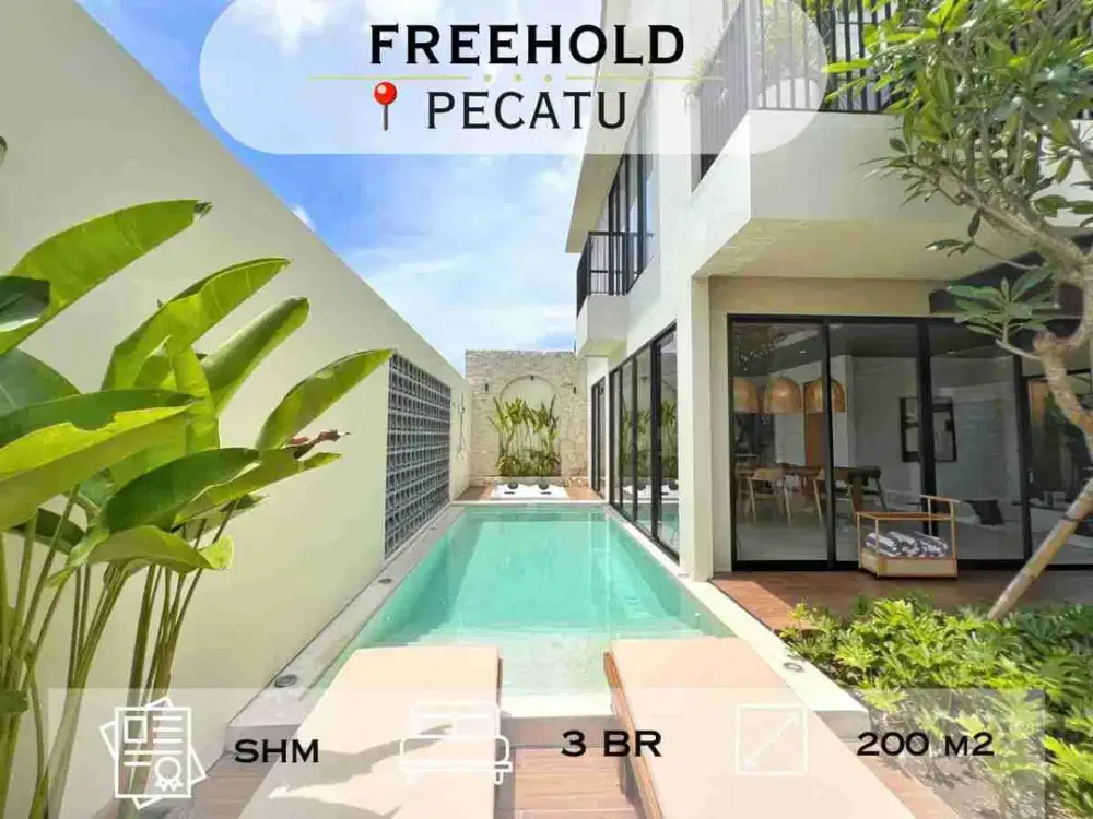 Luxury Freehold Villa For Sale in Pecatu – Prime Beach Area