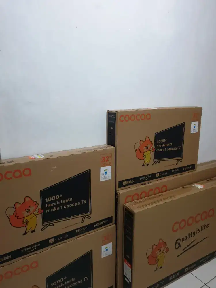 COOCAA SmartTV Digital 32 inch. 100% Gres, bisa COD + disettingkan