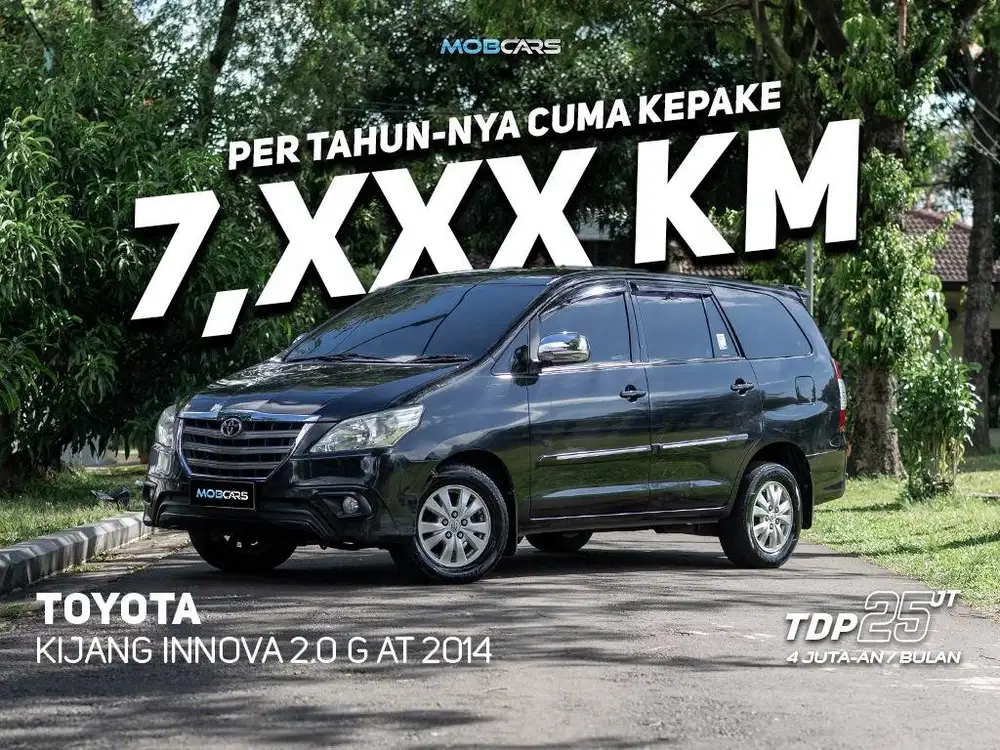FREE GARANSI MESIN INNOVA 2.0 G AT MATIC 2014 HITAM