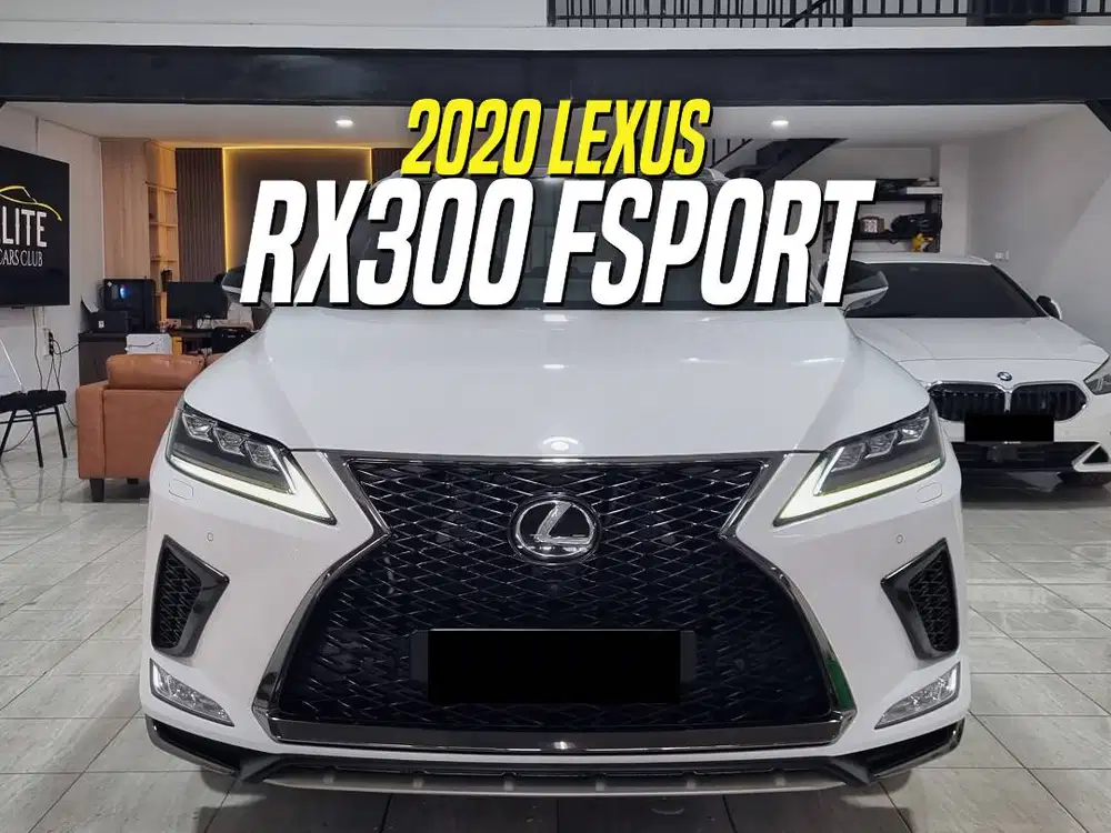 Lexus RX300 F Sport 2020 NIK 2019 Facelift White on Black Putih RX 300
