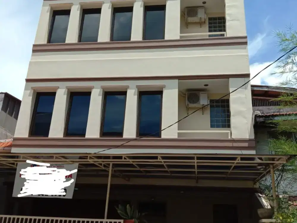 Sewa Murah Cepat Ruko 4.5 Lantai Jalan Petojo Cideng Jakarta Pusat