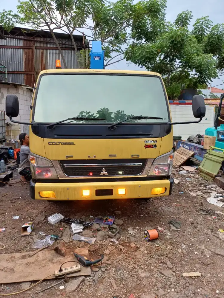 Dijual canter 136 HDL tahun 2020 dan crane 365 kaki silang tadano