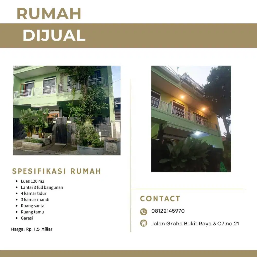 Rumah untuk Hunian Keluarga Besar.