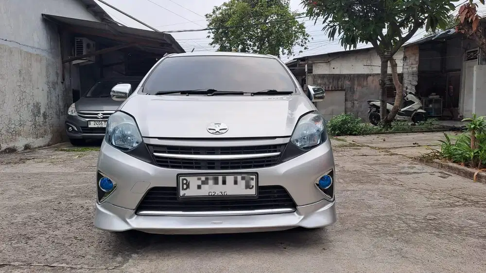 TOYOTA AGYA S TRD MATIK 2017 ISTIMEWA SIAP PAKAI BERGARANSI BS KRD