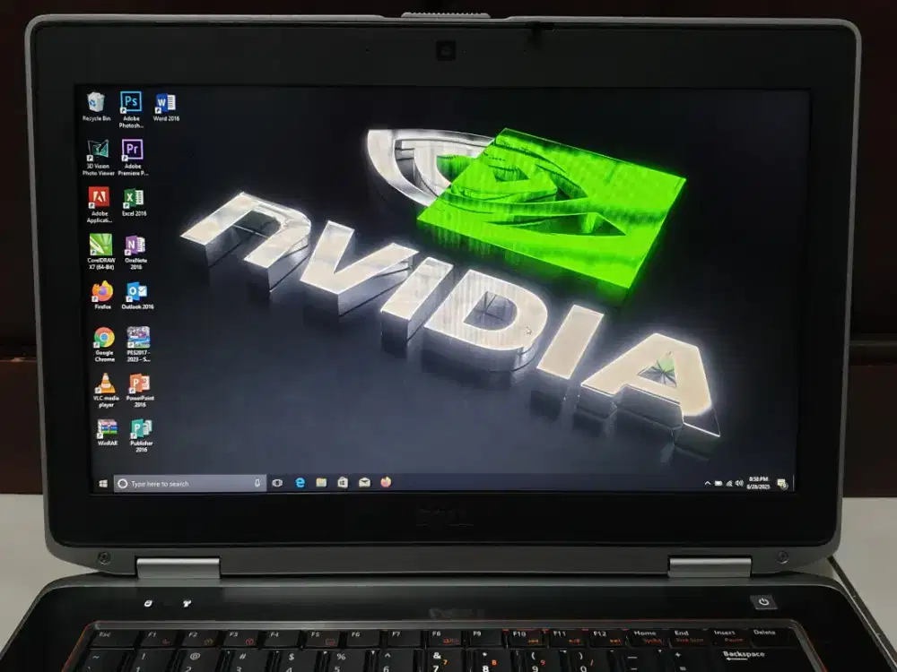 Laptop Dell Corei5 Dual Vga Nvidia Quadro Full Program Kerja lengkap