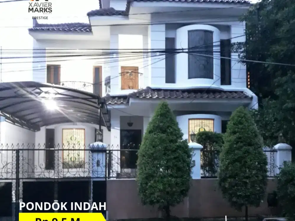 DIJUAL RUMAH SIAP HUNI HARGA MENDEKATI NJOP DI PONDOK INDAH KEBAYORAN LAMA  JAKARTA SELATAN
