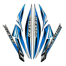 STRIPING LIST HONDA REVO 110 TAHUN 2011-2012