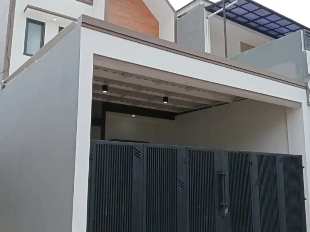 Rumah baru cantik di Jurang mngun Pondok Aren