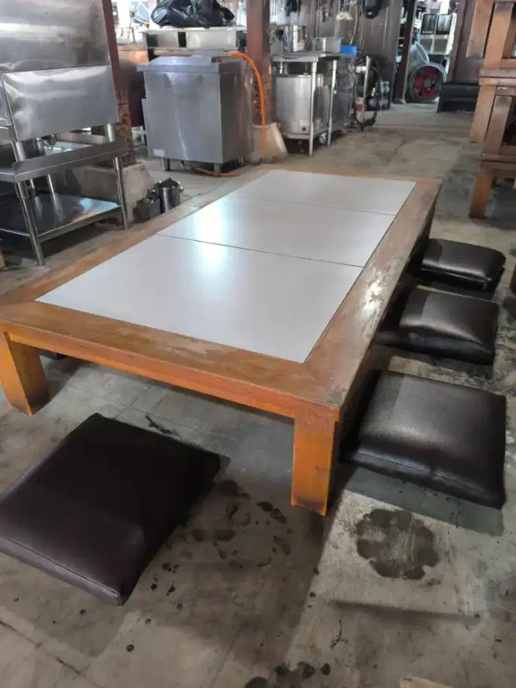 Lesehan meja bantalan sofa