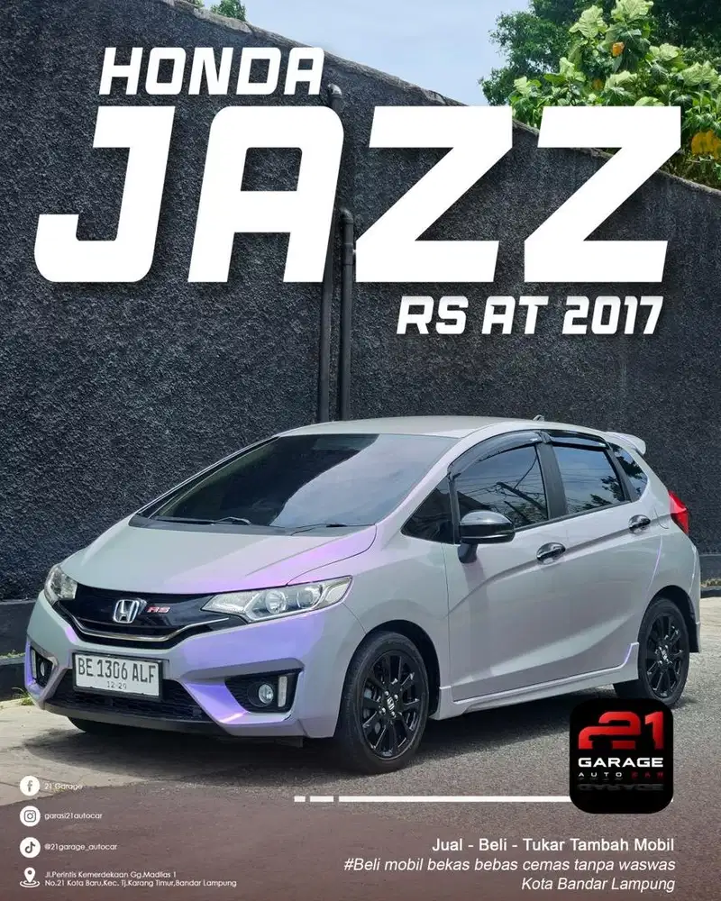 Honda jazz 2017 Rs 1.5 metik full istimewa dp ceper ajah